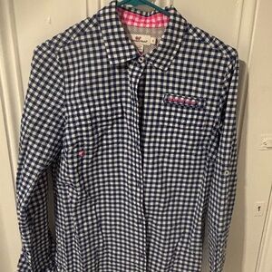 Vineyard Vines Blue Checkered Shirt